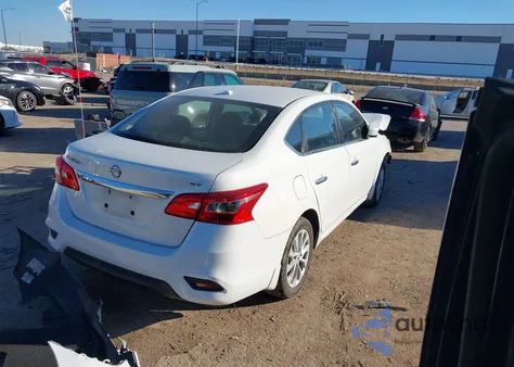2018 Nissan Sentra Sv z USA, uszkodzony, nr VIN 3N1AB7AP0JY218579
